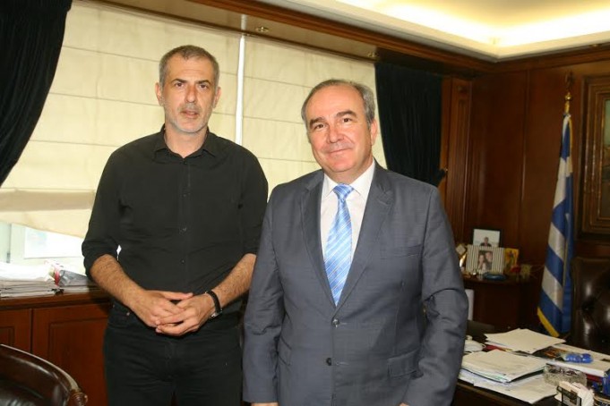 Συνάντηση Δημάρχου και Προέδρου της ΣΤΑ.ΣΥ. στο Δημαρχείο