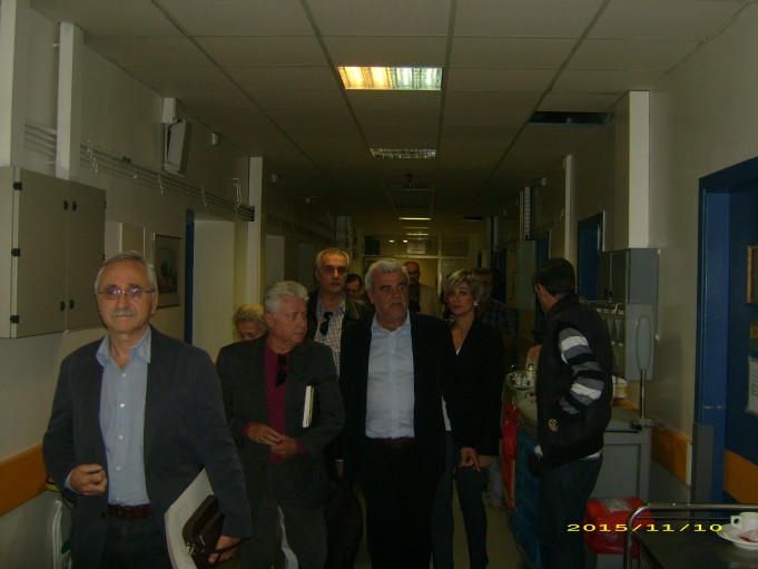 Γενικό Κρατικό Νίκαιας : Σύσκεψη για έργα αναβάθμισης του Νοσοκομείου