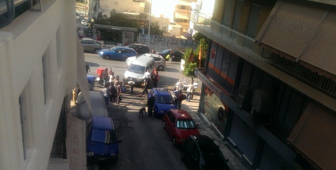 Ατύχημα με τραυματία στη Λεωφόρο Χατζηκυριακού