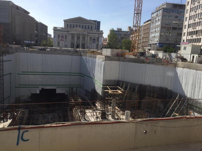 Έργα μετρό στο Δημοτικό Θέατρο – Δείτε βιντεο απο ψηλά.