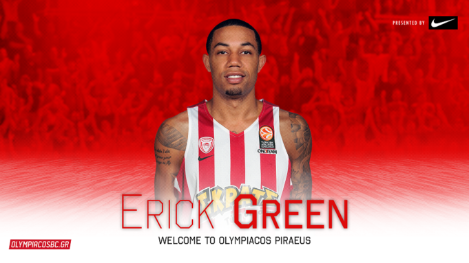 Ανακοίνωσε τον Erick Green ο Ολυμπιακός