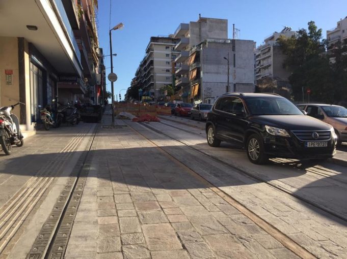 Εργοτάξιο Τραμ – Έργο για τη λογική, πάρκινγκ για τους Πειραιώτες