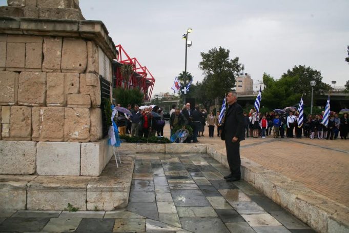 Επιμνημόσυνη Δέηση στο Νέο Φάληρο στο πλαίσιο της 28ης Οκτωβρίου