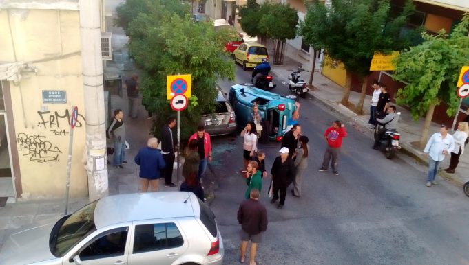 Οδός Αντιπλοιάρχου Βλαχάκου: Τρία τρακαρίσματα μέσα σε μια εβδομάδα