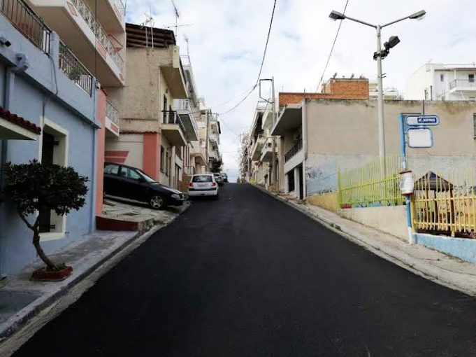 Ασφαλτοστρώσεις στην Ε’ Δημοτική Κοινότητα λαμβάνουν χώρα αυτές τις ημέρες