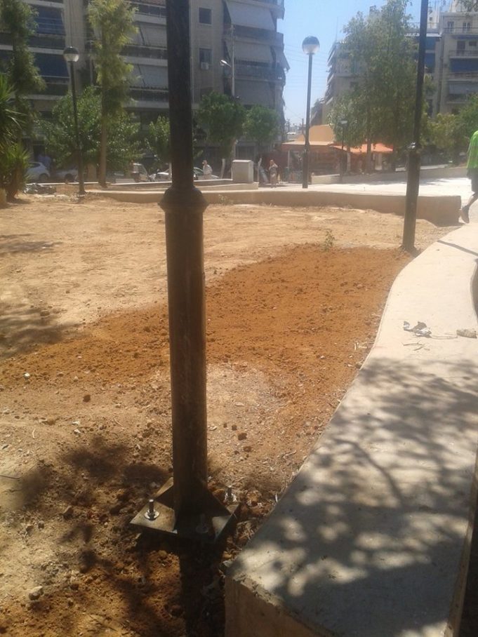 Ξεκίνησαν πάλι τα έργα στην Πλατεία Πηγάδα