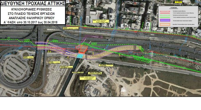 Φαληρικός Όρμος : Κυκλοφοριακές ρυθμίσεις στην παραλιακή απο το ΣΕΦ και μετά