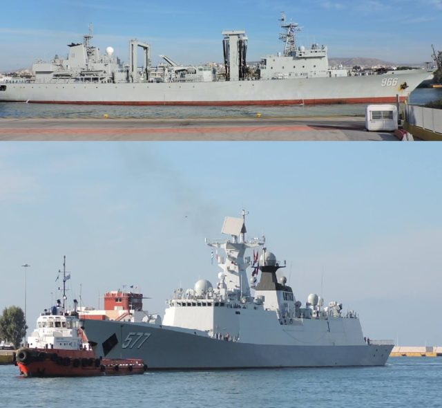 CHINESE NAVY PIRAEUS