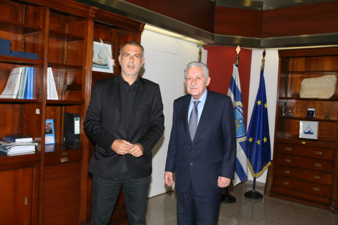 Συναντηση Υπ.Ναυτιλίας και Δημάρχου Πειραιά για θέματα της πολης