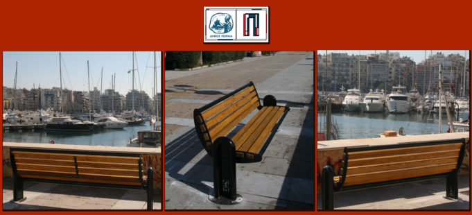 Πασαλιμάνι : Νέα παγκάκια τοποθέτησε ξανά ο Δήμος Πειραιά στον παραλιακό πεζόδρομο της Ακτής Μουτσοπούλου
