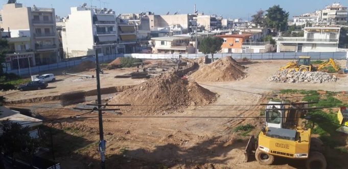 Ανακατασκευάζεται η Πλατεία Κυπρου στο Κερατσίνι