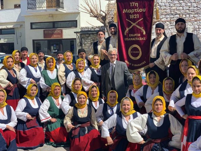 Ο υποψήφιος Δήμαρχος Πειραιά Ν.Βλαχάκος στην ιστορικη Αρεόπολη