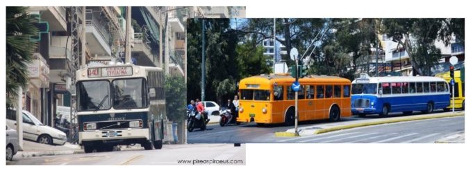 Βόλτα στον Πειραιά με ιστορικά λεωφορεία την Κυριακή των Βαίων 17/4