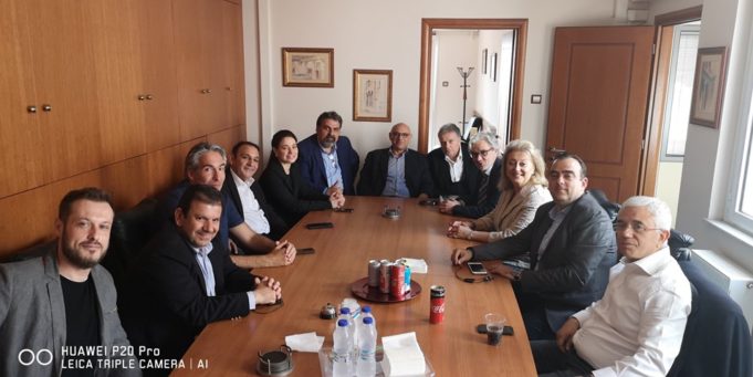 Στον Ιατρικό Σύλλογο Πειραιά ο υποψήφιος Δήμαρχος Πειραιά Νίκος Βλαχάκος