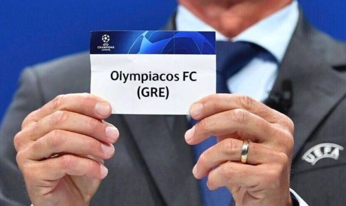 Δείτε LIVE την κλήρωση του Ολυμπιακού στο UEFA Champions League