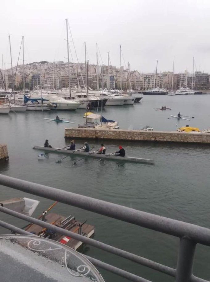Αγιασμός Υδάτων στον Όμιλο Ερετών