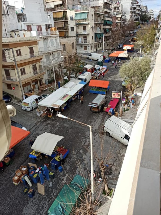 Λαϊκή Πηγάδας : Ανοιχτή μέν, με λίγους πάγκους δε