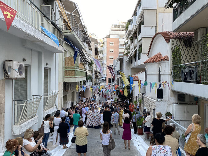 Πειραιώς Σεραφείμ: Να είμαστε δυνατοί και γενναίοι, απέναντι στην πολύπλοκη δολοπλοκία της γείτονος χώρας. Η εορτή της Αγίας Όλγας στον Πειραιά.