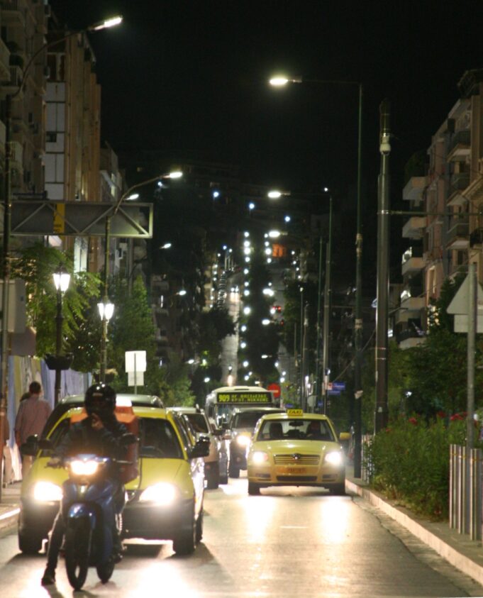 Αυτοψία στο νέο δημοτικό φωτισμό σύγχρονης τεχνολογίας τύπου LED