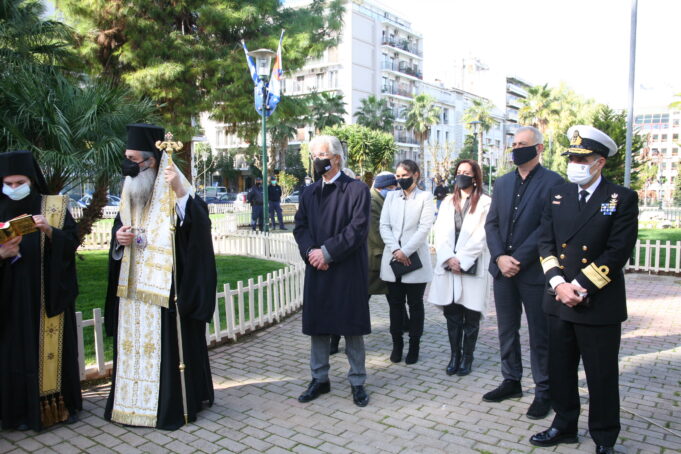 25 χρόνια απο τα Ίμια – Ο Πειραιάς τίμησε τη μνήμη του ήρωα Αντιναυάρχου Παναγιώτη Βλαχάκου ΠΝ