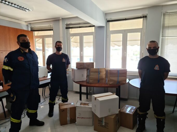 Ιατρικός Σύλλογος Πειραιά : Δωρεά απαραίτητου φαρμακευτικού υλικού στον Πυροσβεστικό Σταθμό Πειραιά