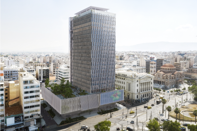 Bloomberg: Ο πύργος του Πειραιά εξελίσσεται σε «πράσινη εξαίρεση» στην Ευρώπη