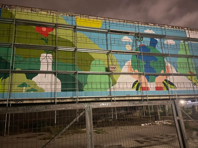 Mural art στη Βίλα Ζαχαρίου