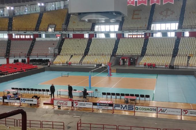 Ολυμπιακός : Έτοιμο το ΣΕΦ για το μεγάλο 2ο τελικό του CEV Challenge Cup