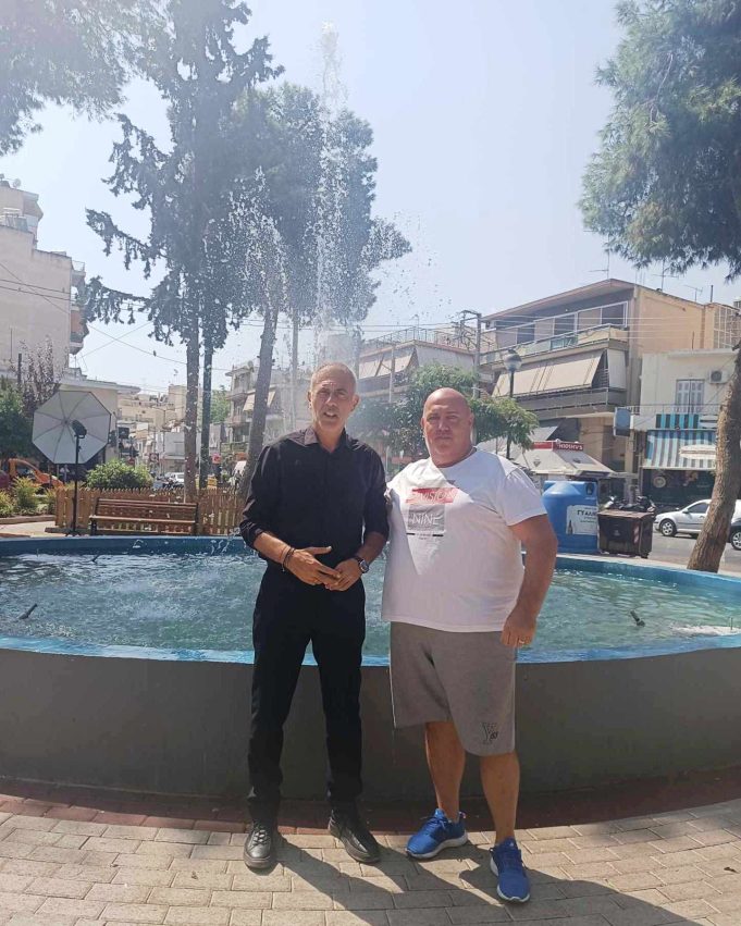 Επίσκεψη Δημάρχου Πειραιά Γιάννη Μώραλη στα Καμίνια