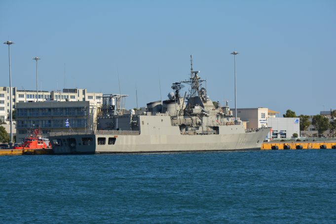 Αναχώρησε η φρεγάτα ΥΔΡΑ για την Ερυθρά Θάλασσα