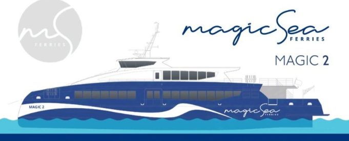 Magic Sea Ferries : Ανακοίνωσε την προσθήκη του ταχύπλοου καταμαράν “MAGIC 2”
