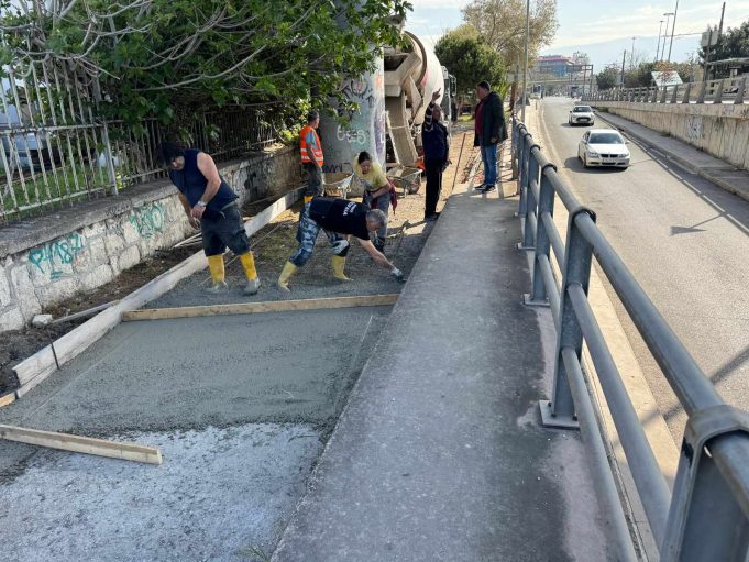 Νέο Φάληρο : Αποκατάσταση της οδού Ζαΐμη από τον Δήμο Πειραιά