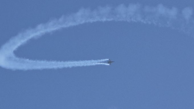 F-16 πάνω απο τον Πειραιά