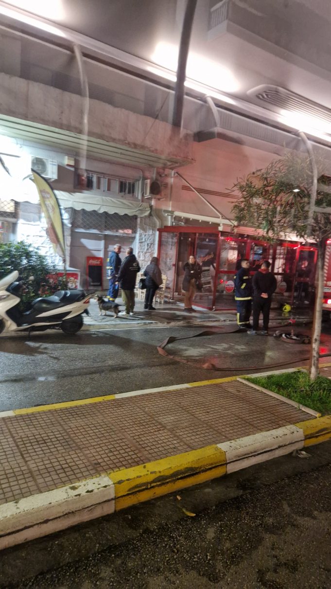 Χατζηκυριάκειο : Πυρκαγιά σε ψητοπωλείο εχθές το βράδυ