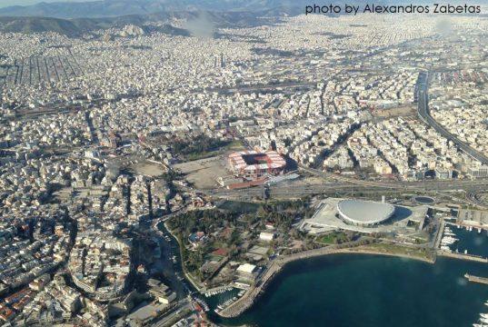 Αεροφωτογραφία του Νέου Φαλήρου