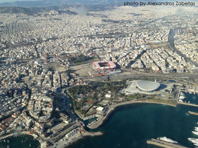 Αεροφωτογραφία του Νέου Φαλήρου