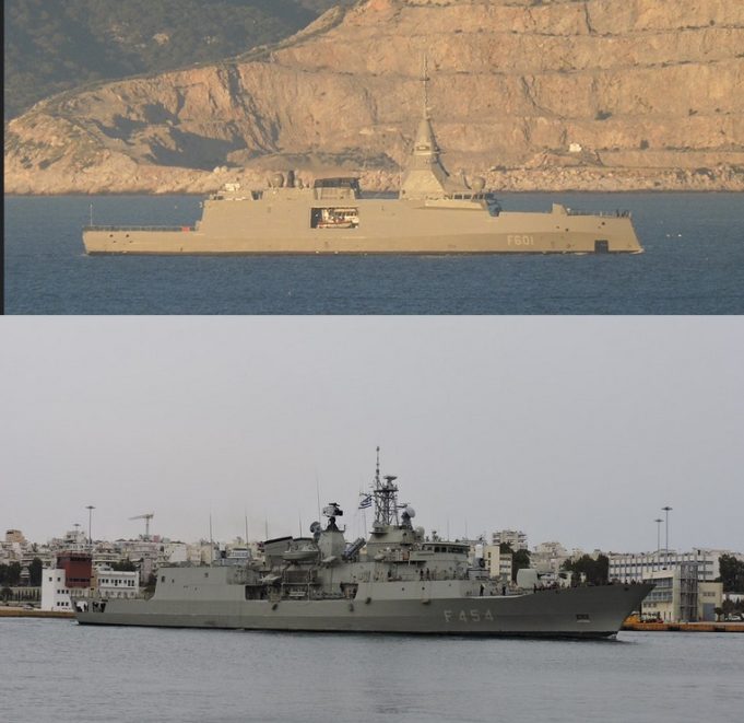 Απέπλευσαν οι φρεγάτες «Κίμων» και «Ψαρά» για την Κύπρο