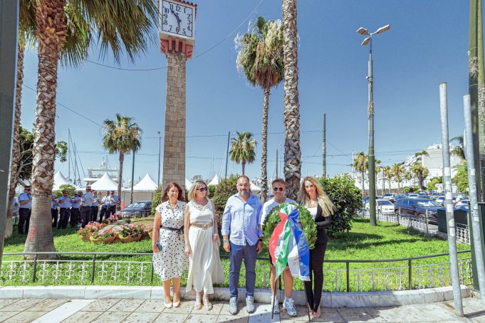 Ο Δήμος Πειραιά υποδέχθηκε ουγγρική αντιπροσωπεία για την απόδοση τιμής στον πρώτο Ολυμπιονίκη της Ουγγαρίας, Alfréd Hajós