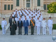 ΣΝΔ : Ορκίστηκαν οι σημαιοφόροι της τάξης 2026