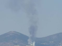 Φωτιά στα Σελήνια Σαλαμίνας – Μήνυμα από το 112 για απομάκρυνση προς την παραλία Η φωτιά στα Σελήνια οπως φαίνεται απο τον Πειραιά