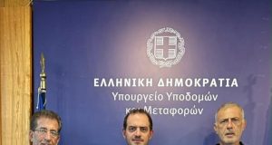 Συνάντηση του Δημάρχου Πειραιά Γιάννη Μώραλη με τον Αναπληρωτή Υπουργό Υποδομών και Μεταφορών Γιώργο Κώτσηρα