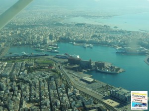 PIRAEUS FROM HIGH ABOVE