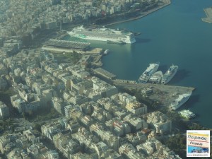 PIRAEUS FROM HIGH ABOVE