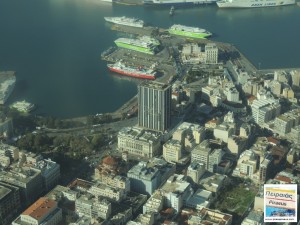 PIRAEUS FROM HIGH ABOVE