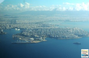PIRAEUS FROM HIGH ABOVE